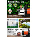 Giantz Garden Water Pump High Pressure 1500W Max. Tank Rain Farm Irrigation House-5