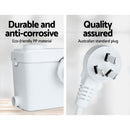Giantz Macerator Sewerage Pump Waste Water Marine Toilet Disposal Unit Laundry-6