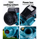 Auto Peripheral Water Pump Clean Electric Garden Farm Rain Tank Irrigation QB60 Yellow-6