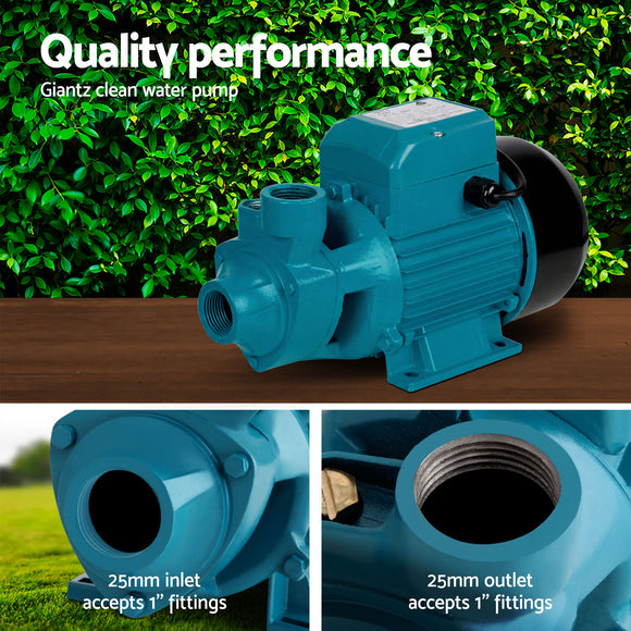 Giantz Peripheral Pump Clean Water Garden Boiler Car Wash Irrigation QB80