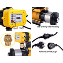 Giantz Garden Water Pump High Pressure 2000W Max 5 Stage Tank Irrigation Transfer Booster Yellow-5