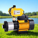 Giantz Garden Water Pump High Pressure 2000W Max 5 Stage Tank Irrigation Transfer Booster Yellow-7