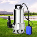 Giantz 1800W Submersible Dirty Water Pump Bore Tank Well Steel Automatic Clean-8