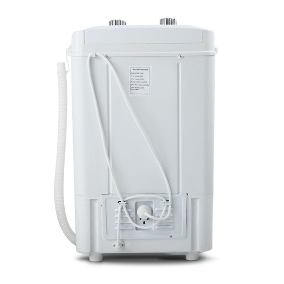 Devanti Portable Washing Machine 4.6kg Washer 2kg Spin Dryer Lightweight