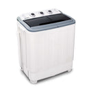 Devanti Portable Washing Machine Twin Tub 4.6KG White-1