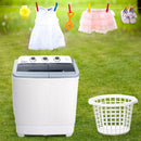 Devanti Portable Washing Machine Twin Tub 4.6KG White-7