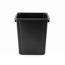 Cefito 35L Rubbish Bin Waste Dustbin Open Top Trash Can Kitchen Office Dark Grey-4