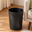 Cefito 8L Open Top Rubbish Bins Waste Bin Trash Can Storage Dustbin Black-1