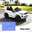Rigo Ride On Car Kids Electric Ride On Cars Land Rover Licensed 12V White-5