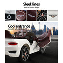 Kids Electric Ride On Car Bentley Licensed EXP12 Toy Cars Remote 12V White-6