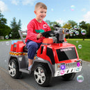 Rigo Kids Electric Ride On Car Fire Engine Fighting Truck Toy Cars 6V Red-1