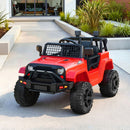 Rigo Kids Electric Ride On Car Jeep Toy Cars Remote 12V Red-1