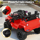 Rigo Kids Electric Ride On Car Jeep Toy Cars Remote 12V Red-5