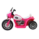 Rigo Kids Ride On Motorcycle Motorbike Car Harley Style Electric Toy Police Bike-4