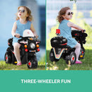 Rigo Kids Ride On Motorbike Motorcycle Car Black-4