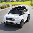 Rigo Ride On Car Kids SUV Remote 12V Car for Kids White-1