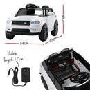 Rigo Kids Electric Ride On Car SUV Range Rover-inspired Cars Remote 12V White-2