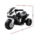 Kids Ride On Car Electric Ride On Cars Motorcycle Motorbike BMW Licensed S1000RR Black-2