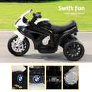 Kids Ride On Car Electric Ride On Cars Motorcycle Motorbike BMW Licensed S1000RR Black-8