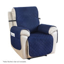 Artiss Recliner Chair Cover 100% Water Resistant Navy-1