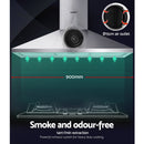 Devanti 900mm Range Hood 90cm Rangehood Stainless Steel-3