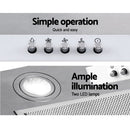 Devanti 520mm Range Hood 52cm Rangehood Stainless Steel-5