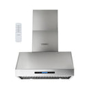 Devanti 900mm Range Hood 3-Speed Fan LED Display Remote Control-2
