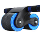 Everfit Ab Roller Automatic Rebound Abdominal Wheel Home Gym Workout Blue-3