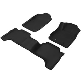 Weisshorn Car Floor Mats Rubber Fits Ford Ranger PX PX2 PX3 Dual Cab 2011-2022 3D - 0