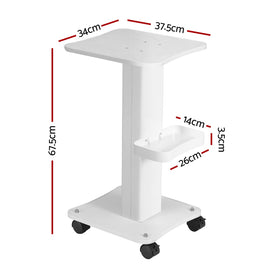 Embellir Salon Trolley Cart Spa Beauty Rolling Tray Hairdressing Storage Stand - 0
