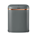 Devanti 38L Motion Sensor Bin Rubbish Automatic Grey-3