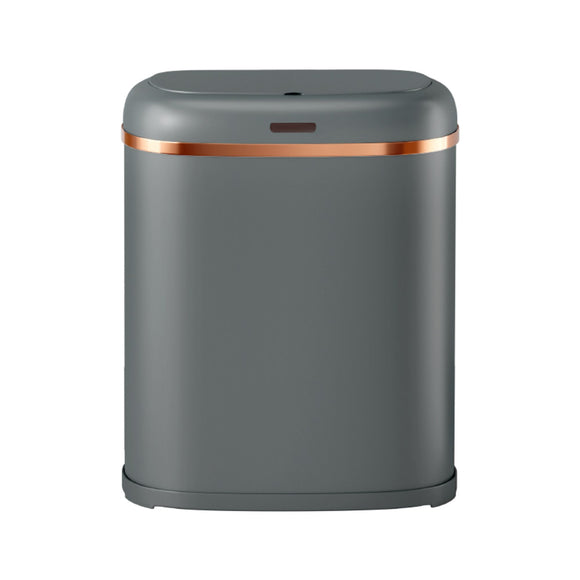 Devanti 38L Motion Sensor Bin Rubbish Automatic Grey