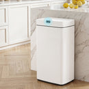 Devanti 45L Motion Sensor Bin Rubbish Automatic White-1