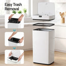 Devanti 45L Motion Sensor Bin Rubbish Automatic White-7
