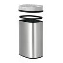 Devanti 60L Sensor Bin Motion Rubbish Automatic Silver-3