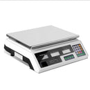 Emajin Scales Digital Kitchen 40KG Weighing Scales Platform Scales White LCD-2