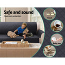 Artiss Sofa Cover Couch Covers 3 Seater Easy to Clean Dark Grey-4