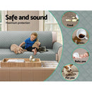 Artiss Sofa Cover Couch Covers 3 Seater Easy to Clean Grey-4