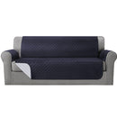 Artiss Sofa Cover Couch Covers 4 Seater Easy to Clean Dark Grey-1