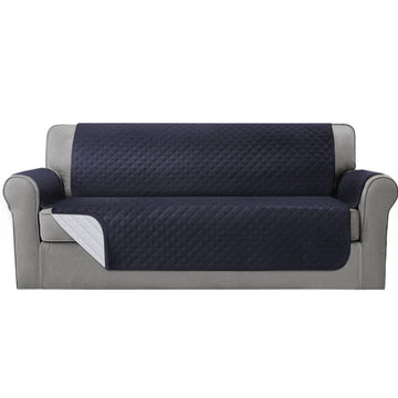 Artiss Sofa Cover Couch Covers 4 Seater Easy to Clean Dark Grey