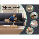 Artiss Sofa Cover Couch Covers 4 Seater Easy to Clean Dark Grey-4