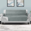 Artiss Sofa Cover Couch Covers 4 Seater 100% Water Resistant Grey-7