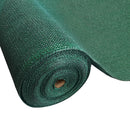 Instahut 90% Shade Cloth 3.66x10m Shadecloth Sail Heavy Duty Green-1