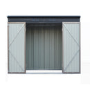 Giantz Garden Shed 2.31x1.31M Sheds Outdoor Storage Tool Metal Workshop Shelter Double Door-3
