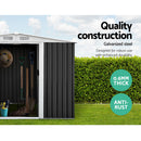 Giantz Garden Shed 2.58x2.07M Sheds Outdoor Storage Workshop Metal Shelter Sliding Door-5