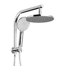 Cefito 9'' Rain Shower Head Set Handheld Round High Pressure Chrome-7