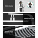 Cefito 8'' Rain Shower Head Wall Arm Square High Pressure Mixer Tap Chrome-5