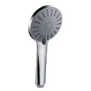 Handheld Shower Head 4.5" High Pressure 5 Modes Poweful Round Chrome-1