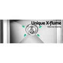 Cefito Kitchen Sink 53X50CM Stainless Steel Basin Single Bowl Silver-6