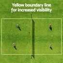 Everfit 9M Portable Volleyball Net Set with Ball Boundary Lines Badminton Tennis-6